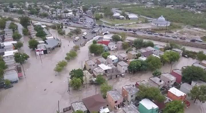 Lluvias en Piedras Negras afectaron a la mitad del municipio