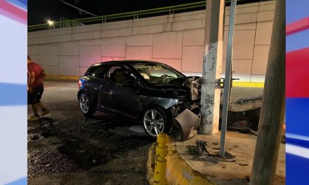 Joven sufrió fractura en una pierna tras accidente en Saltillo