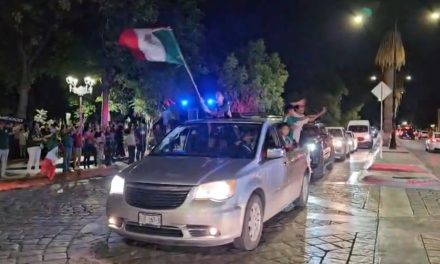 México desata la euforia mundialista en Saltillo