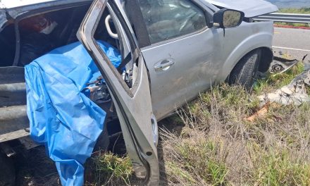 Muere mujer de 86 años en accidente sobre la carretera a Monclova