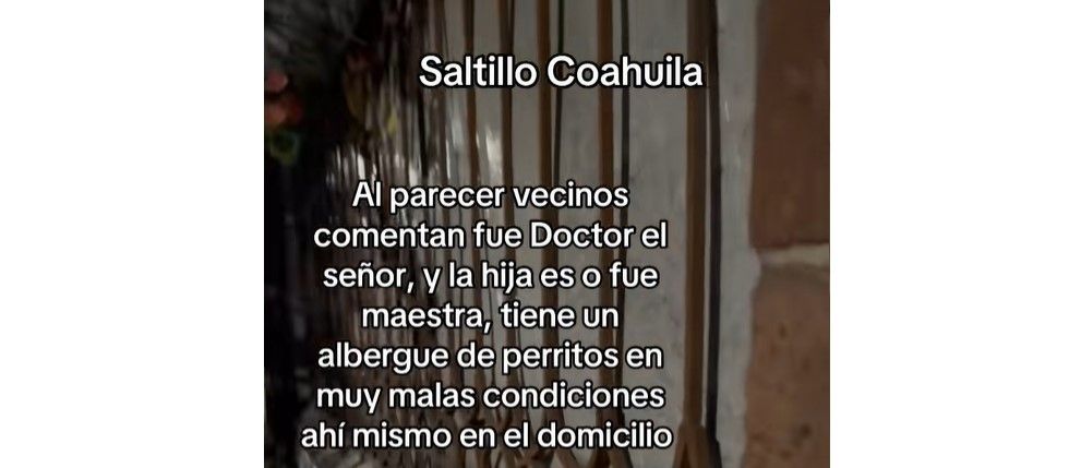 Circula en redes video de presunto maltrato a un adulto mayor en su propia casa en Saltillo