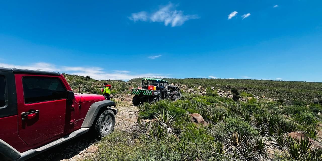 Rescatan a habitante que se encontraba perdido en el monte en Ramos Arizpe