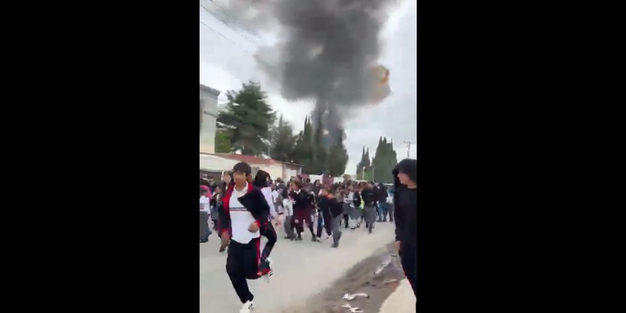 Fuerte explosión genera alarma entre habitantes de Tepeaca, Puebla