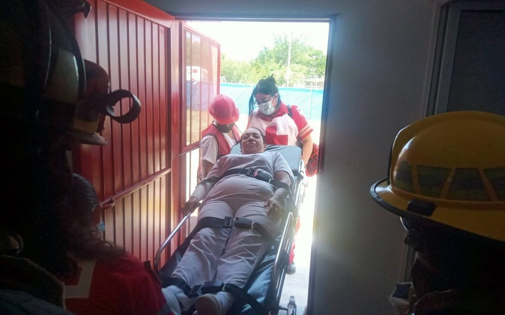 Realizan simulacro de incendio en guardería de Múzquiz