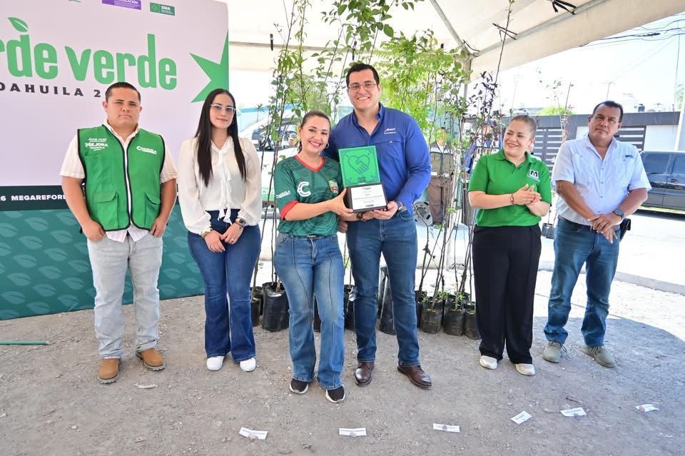 Carlos Villarreal se suma a la campaña Verde Verde Coahuila