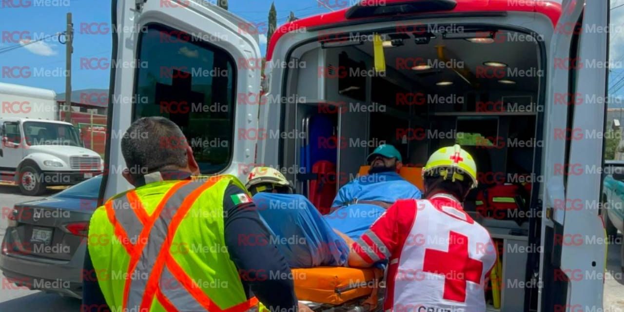 Grave accidente con máquina tortilladora deja a hombre con dos dedos semiamputados en Saltillo