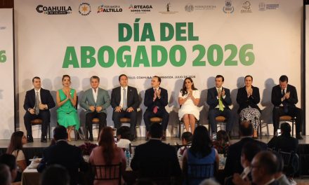 ‘En Coahuila tenemos estado de derecho gracias al trabajo de los abogados’