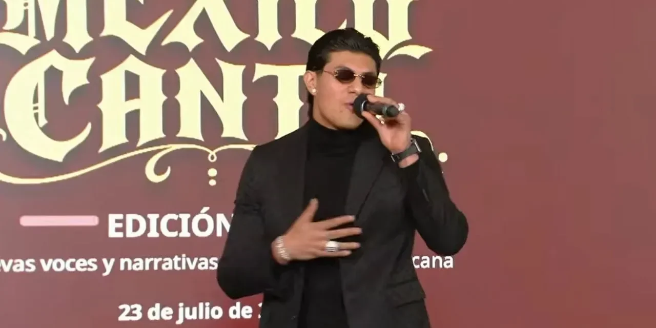 Aparece ‘El Bogueto’ en La Mañanera para respaldar el programa ‘México Canta 2026’