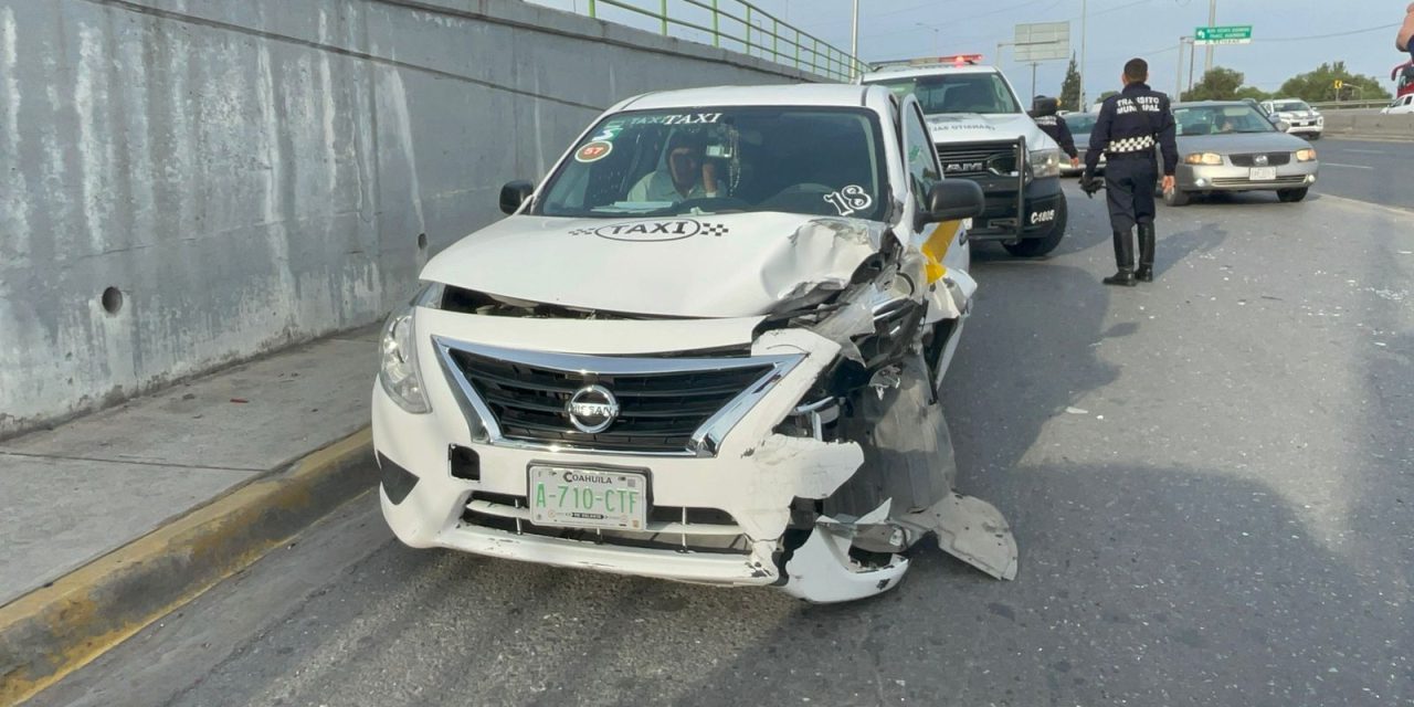 Chocan por alcance antes de llegar a J. Mery en Saltillo
