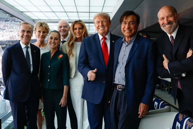 ¿De qué hablaron Claudia Sheinbaum y Donald Trump durante la final del Mundial?
