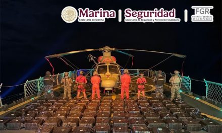 Golpe al narcotráfico en el Pacífico: Semar asegura casi 3 toneladas de cocaína frente a costas de Oaxaca