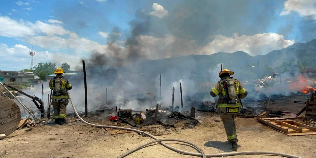 Saltillo: Riña termina en incendio en Lomas del Pedregal