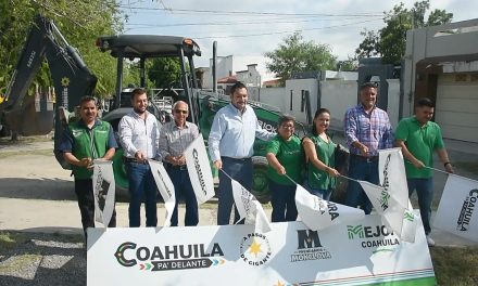 Inicia alcalde de Monclova obra de infraestructura de espacio público