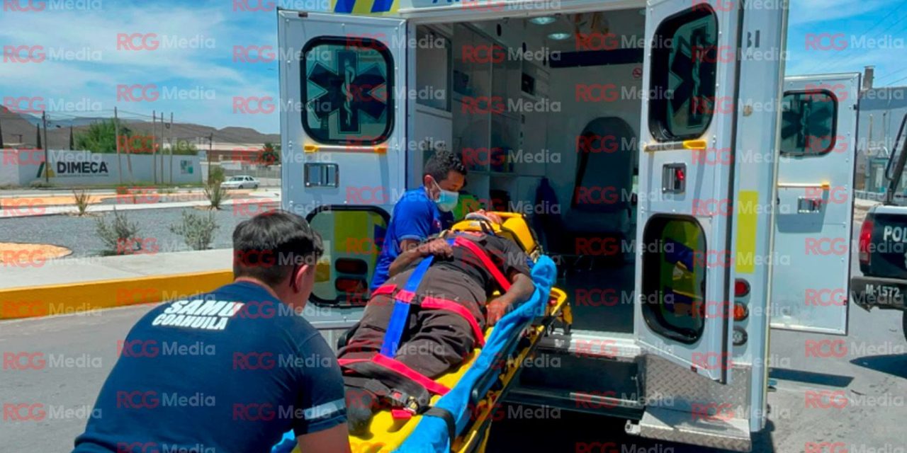 Saltillo: Motociclista resulta herido de gravedad tras accidente, responsable huye del lugar