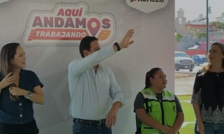 Rehabilitan plaza pública en Misión Cerritos