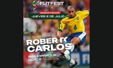 Llega a Saltillo este jueves Roberto Carlos; a las 16 horas estará en el FUTFEST