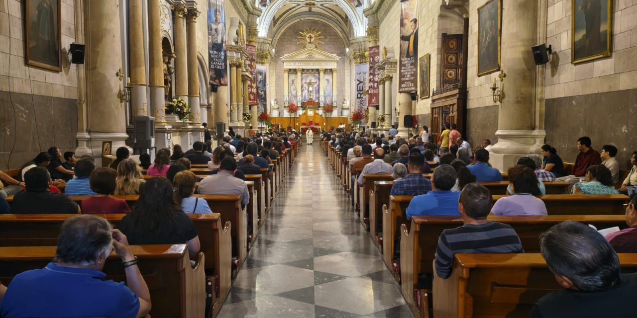 Inicia el novenario en honor del Santo Cristo de la Capilla