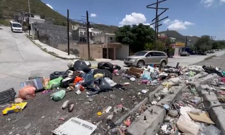 Montones de basura provocan focos de infección en la colonia el Tanquecito
