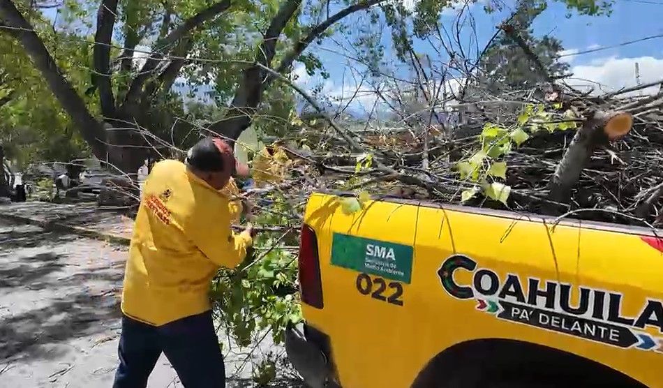 Brigadistas en Arteaga realizan acciones de limpieza