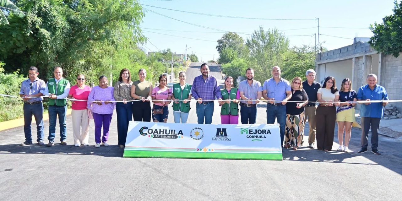 Carlos Villarreal impulsa más obras con inversión superior a 11 mdp