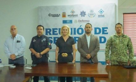 Múzquiz recibe Reunión de Seguridad de la región Carbonífera