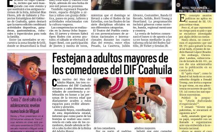 Portada RCG Fronteriza [16 de agosto de 2026] Tradición, cultura y grandes eventos llegan a su nueva casa, Expo Coahuila; Deja su país para buscar a su hijo desaparecido y más…