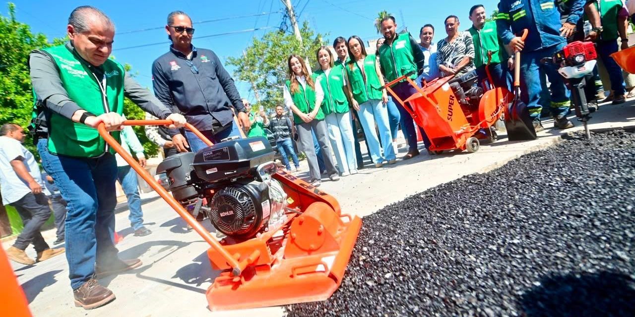 MARS atiende rezago en pavimentación al suroriente de Torreón con el programa ‘A Darle Parejo’
