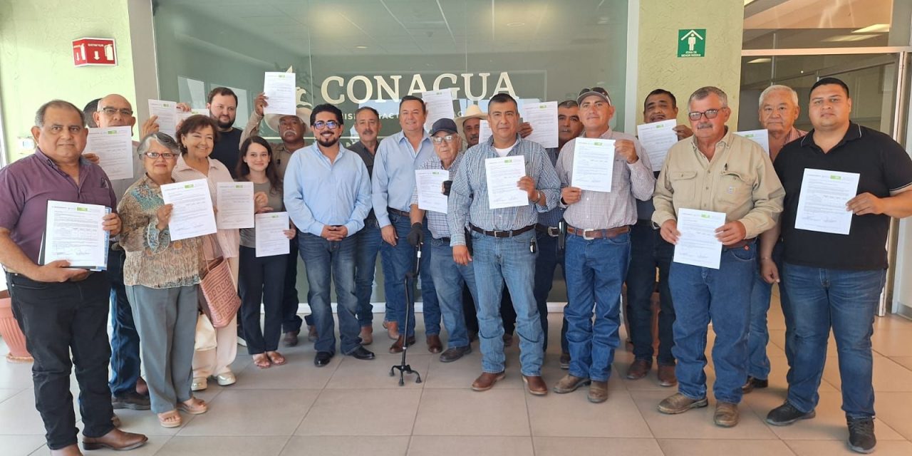 Impulsa Coahuila y Conagua proyectos hidroagrícolas en la entidad