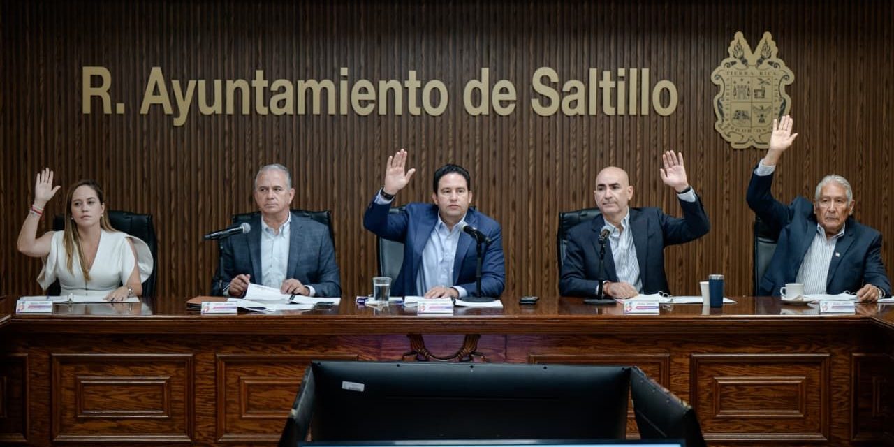 Cabildo aprueba cambios de nomenclatura a vialidades de Saltillo