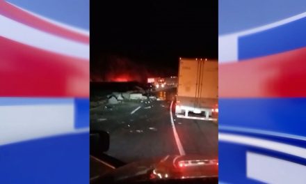 Accidente paraliza Los Chorros
