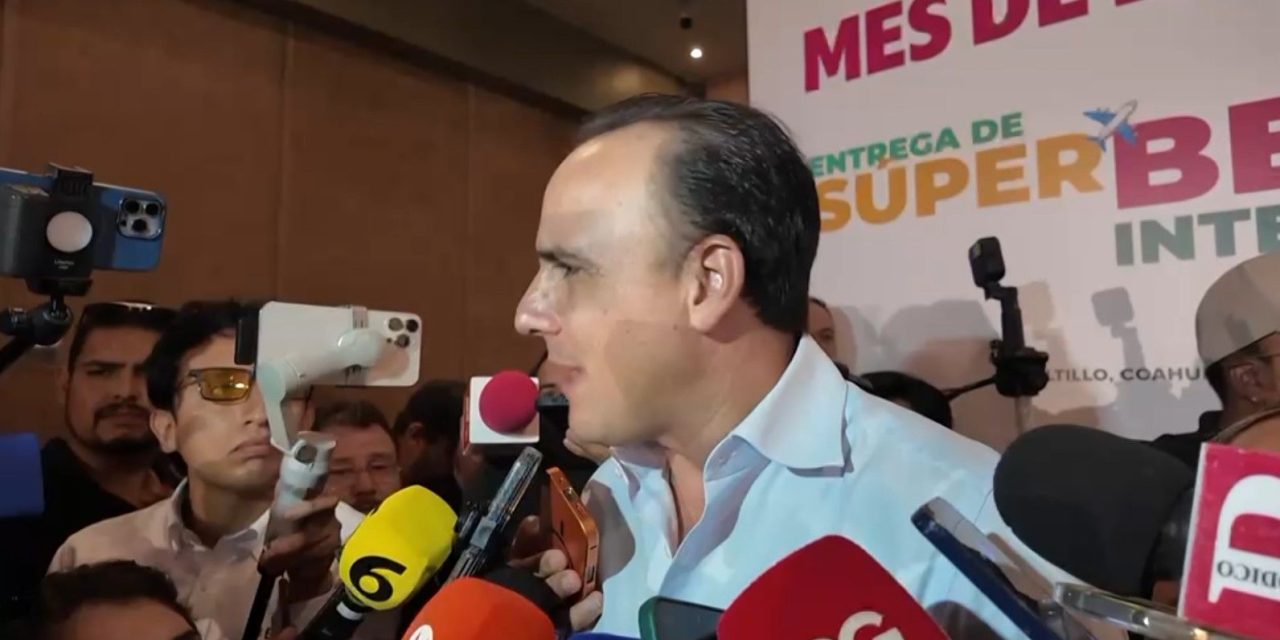Advierte gobernador; cero tolerancia a quienes irrumpan la paz en Coahuila