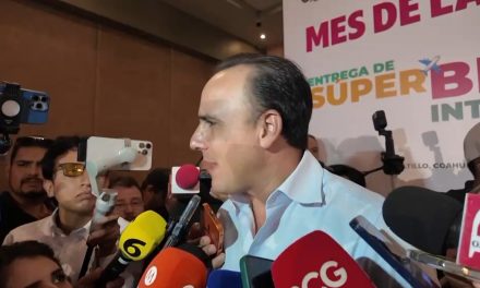 Advierte gobernador; cero tolerancia a quienes irrumpan la paz en Coahuila