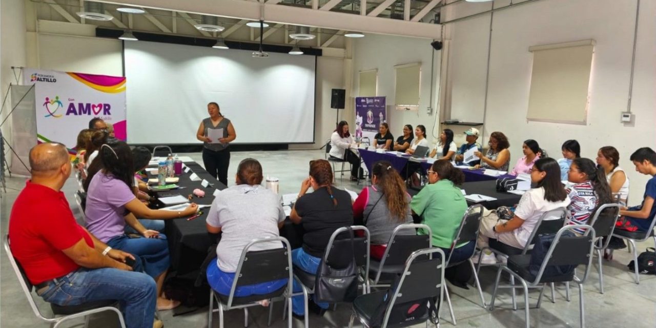 Arrancan con éxito los talleres sabatinos en el DIF Saltillo
