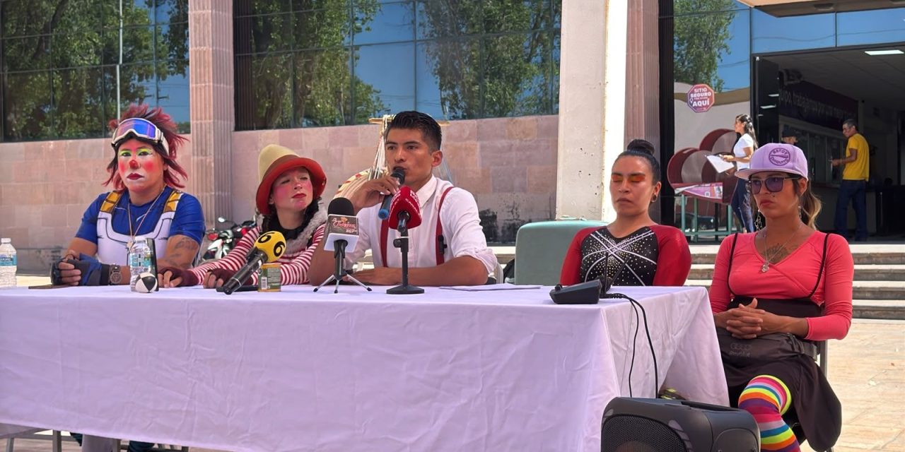 Artistas urbanos de Saltillo buscan incrementar un circo social