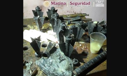 Marina localiza más de 300 explosivos improvisados en El Rosario, Sinaloa