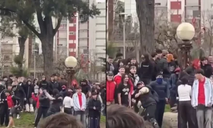 Batalla de ‘farmear aura’ en Argentina termina con jóvenes atacados con piedras