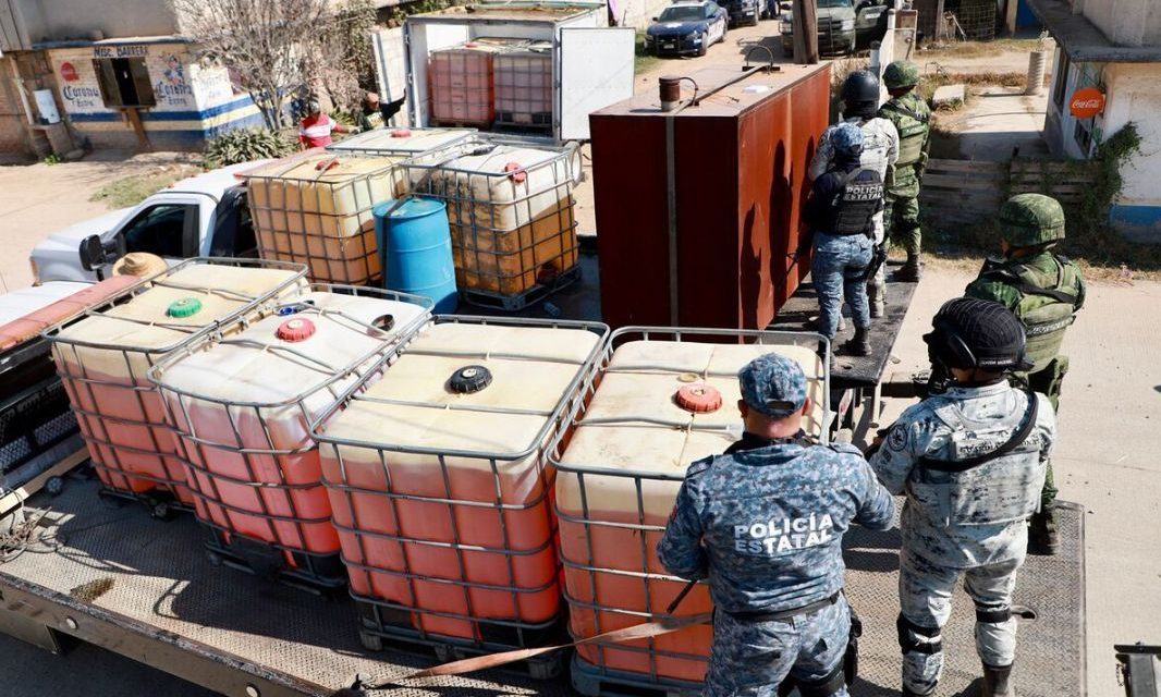 FGR decomisa 467 mil litros de hidrocarburo en Salinas Victoria