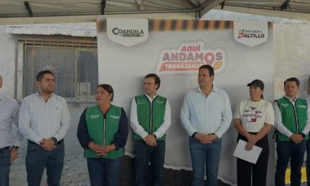 Javier Díaz entregó construcción de pavimento en Postal Cerritos