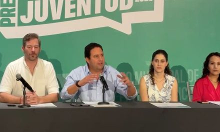 Presenta el alcalde Javier Díaz el Premio Municipal de la Juventud 2026 en Saltillo