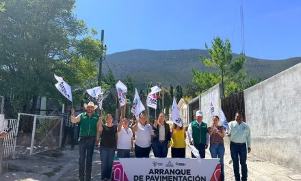 Comienzan a pavimentar calles en Los Lirios