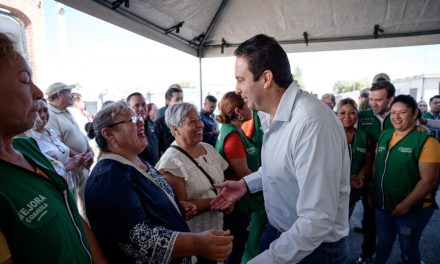 Lleva Javier Díaz obras sociales a todos los sectores de Saltillo
