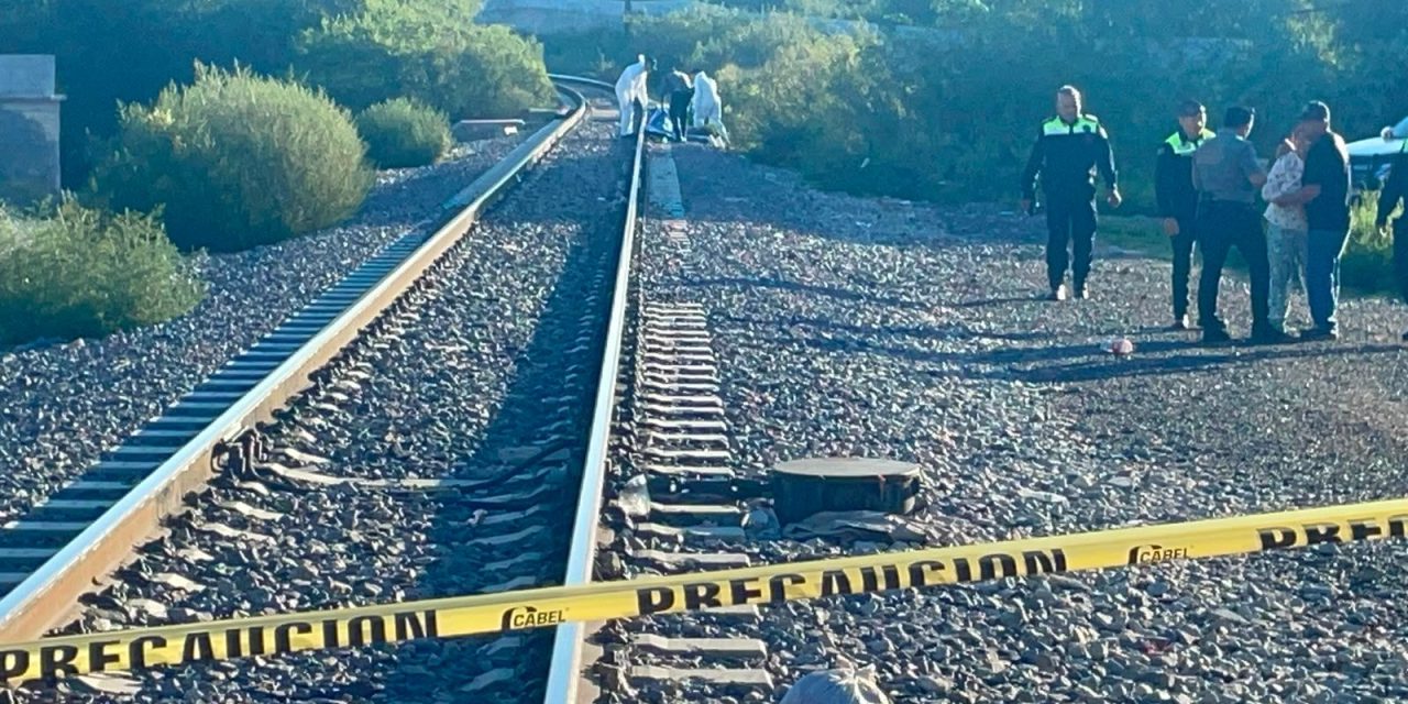 Muere hombre presuntamente decapitado por el tren en Saltillo