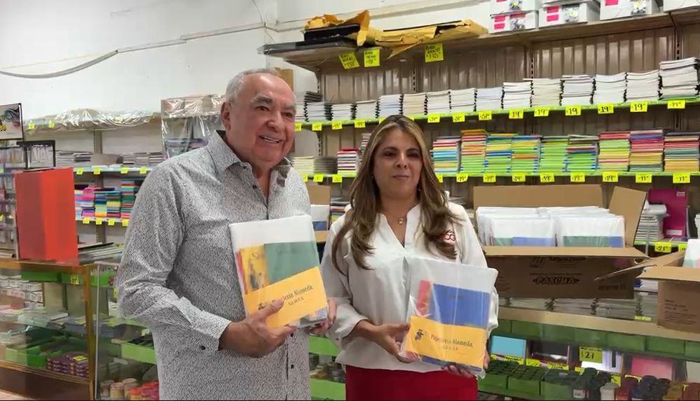 Papelería Alameda se suma a campaña de apoyo a estudiantes de Fundación RCG
