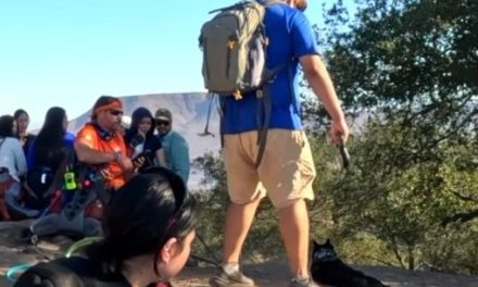 Maltrato animal en Chihuahua: Senderista indigna a excursionistas tras llevar a su perro arrastrando bajo el sol