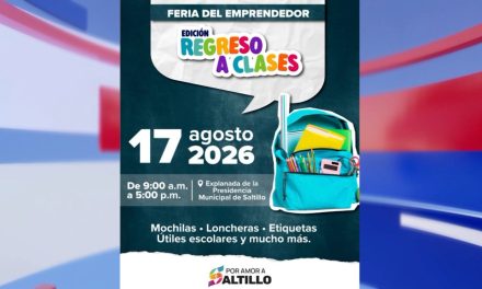 El próximo lunes habrá Feria del Emprendedor de Útiles Escolares