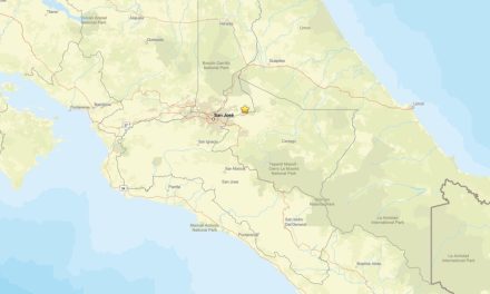 Sismo de magnitud 5.4 sacude el centro de Costa Rica durante la madrugada