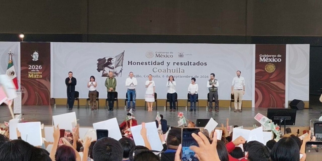 Presenta presidenta proyectos a favor de Coahuila