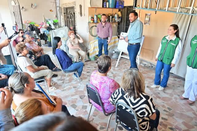 Carlos Villarreal impulsa obras por más de 10 mdp en colonias de Monclova