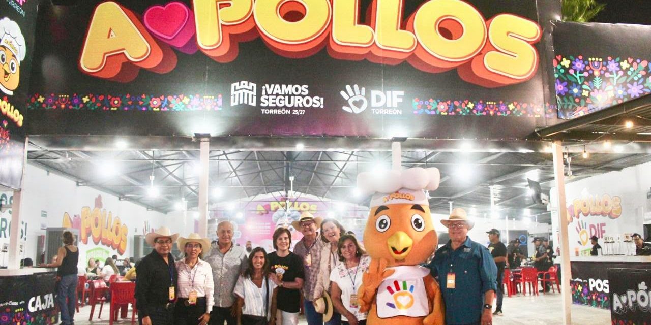 Invitan a visitar el stand de APollos del DIF Torreón