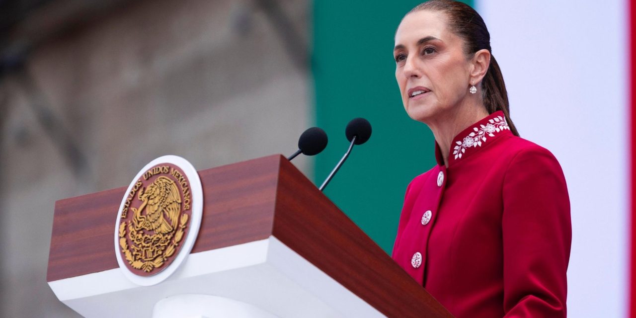México no será colonia ni protectorado de nadie: Claudia Sheinbaum